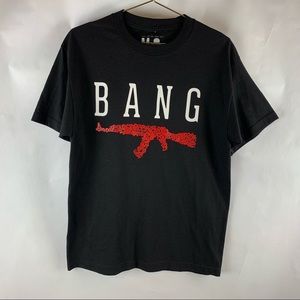 Men’s Size M Black Graphic Tee